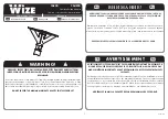 Wize CA8XD Instruction Manual preview