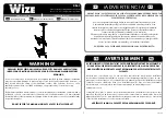 Wize DS63 Instruction Manual предпросмотр