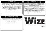 Предварительный просмотр 10 страницы Wize DSM63 Instruction Manual