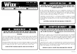 Предварительный просмотр 1 страницы Wize PR11A Instruction Manual