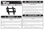 Предварительный просмотр 1 страницы Wize T46A Instruction Manual