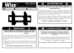 Предварительный просмотр 1 страницы Wize VW46G3 Instruction Manual