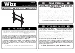 Wize VWP46G2 Instruction Manual предпросмотр