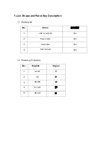 Предварительный просмотр 2 страницы Wize WR-15CL User Manual