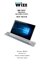 Wize WR-15GT User Manual предпросмотр