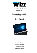 Wize WR-17GF User Manual предпросмотр