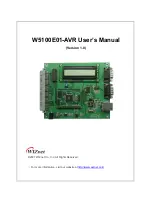 Wiznet W5100E01-AVR User Manual предпросмотр