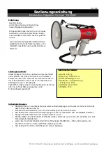 Preview for 1 page of WJG McVoice ER-600G Reference Manual