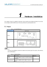 Preview for 5 page of WLINK WL-G230 Series User Manual