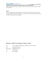 Preview for 2 page of WLINK WL-G510 Series User Manual