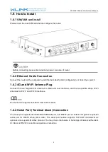 Preview for 8 page of WLINK WL-G520 Series User Manual