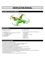 Preview for 1 page of WLtoys V646 Instruction Manual