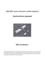 WM aerobatics WM EPP Series Instruction Manual preview