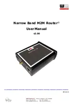 WM Systems M2M Router NB User Manual preview