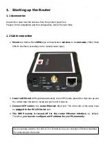 Preview for 5 page of WM Systems M2M Router NB User Manual