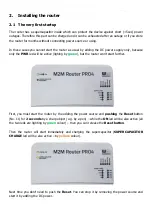 Preview for 16 page of WM Systems M2M Router PRO 4 Installation Manual