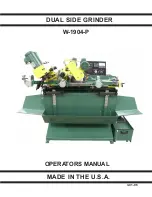 WM W-1904-P Operator'S Manual preview