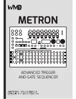 WMD Metron User Manual preview