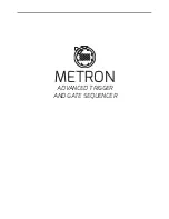 Preview for 2 page of WMD Metron User Manual