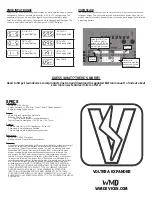 Preview for 2 page of WMD VOLTERA Quick Start Manual