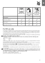 Предварительный просмотр 21 страницы WMF 04 1549 0011 IFU Instruction Manual