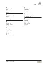 Preview for 77 page of WMF 1200F User Manual