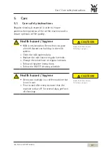 Preview for 81 page of WMF 5000S+ User Manual