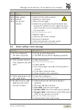 Preview for 105 page of WMF 5000S+ User Manual