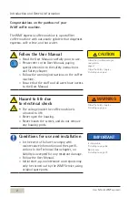 Preview for 2 page of WMF 5500 Series User Manual