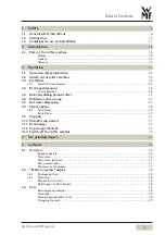 Preview for 3 page of WMF 5500 Series User Manual