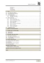 Preview for 5 page of WMF 5500 Series User Manual