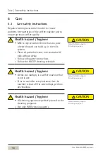 Preview for 58 page of WMF 5500 Series User Manual