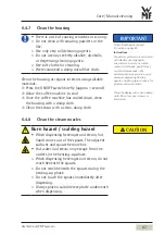 Preview for 67 page of WMF 5500 Series User Manual