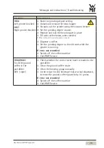 Preview for 79 page of WMF 5500 Series User Manual