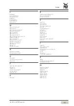 Preview for 93 page of WMF 5500 Series User Manual