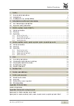 Preview for 3 page of WMF 9468 Series User Manual