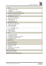 Preview for 3 page of WMF Cup User Manual