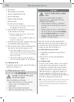 Preview for 32 page of WMF Fusiontec Perfect Premium/Excellence User Manual