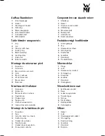 Preview for 3 page of WMF Kompaktmixer Operating Manual