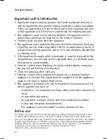 Preview for 4 page of WMF Kompaktmixer Operating Manual