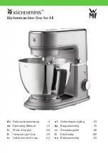 WMF KUCHENminis One for All Operating Manual preview