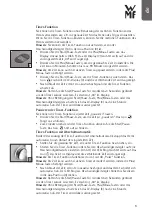 Preview for 9 page of WMF KUCHENminis One for All Operating Manual