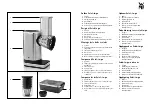 Предварительный просмотр 2 страницы WMF KUCHENminis Salad to go Operating Manual