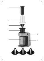 Preview for 2 page of WMF Kult X Spiralizer Operating Manual