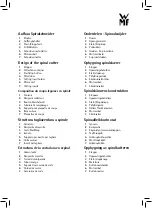 Preview for 3 page of WMF Kult X Spiralizer Operating Manual