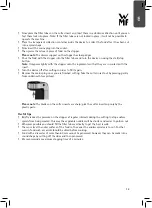 Preview for 13 page of WMF Kult X Spiralizer Operating Manual