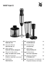 Preview for 1 page of WMF KULT X Instruction Manual