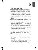 Preview for 79 page of WMF LONO Instructions For Use Manual