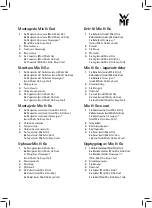 Preview for 3 page of WMF Mix & Go Duo Operating Manual