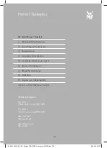 Preview for 280 page of WMF Perfect Fusiontec User Manual